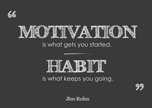 Motivation Monday: Good Habits