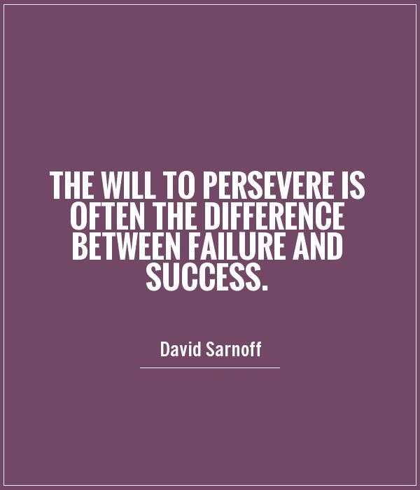 Motivation Monday: The Will to Persevere